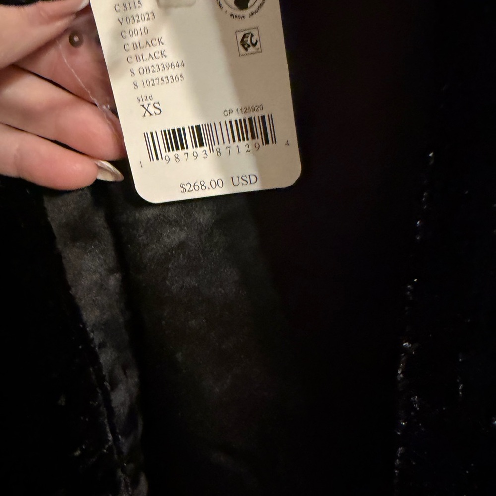 Free People Black Embroidered Blazer - Picture 3 of 8